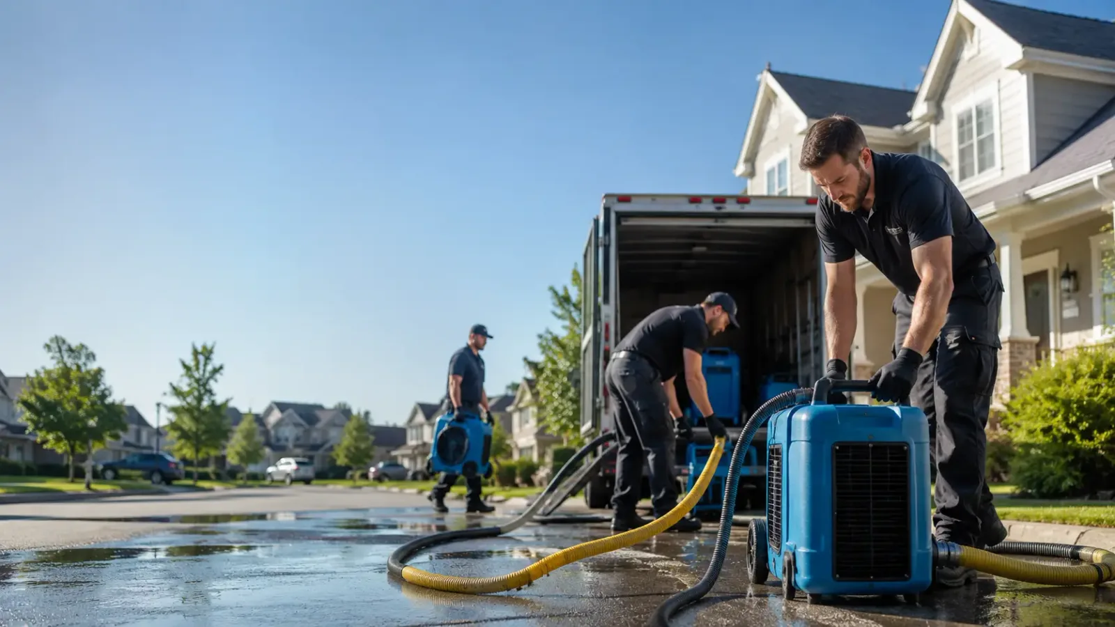 Water Damage Mitigation in Minot Afb, ND